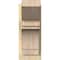 Ekena Millwork Merced Slat Rough Sawn Outlooker, Douglas Fir, 8"W x 16"D x 20"H OUT08X16X20MRC06RDF - alternate 3